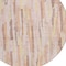 Homeroots 8' Pink And Beige Round Striped Washable Indoor Outdoor Area Rug 609050 - alternate 7