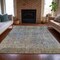 Homeroots 8' X 10' Taupe And Ivory Abstract Washable Indoor Outdoor Area Rug 631080 - alternate 7
