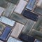 Apollo Tile Gray Brown 11.8 in x 11.9 in Glass Glossy Floor and Wall Mosaic Tile 9.75 sqft/case, 10PK APLAHB8804A - alternate 5