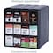Flavia Four Column Merchandiser, 12 Compartments, 15.2 x 17.2 x 16.3, Black 25200002 - alternate 8