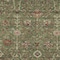 Homeroots 10' X 14' Fern Green Brown And Red Floral Washable Indoor Outdoor Area Rug 603418 - alternate 9