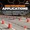 Xpose Safety Traffic Safety Cone, PVC, 18 in Height, 11 in Length, Orange RC18-6-X - alternate 6