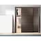 Sartodoors Sliding Closet Bypass Doors, Planum 0010 Chocolate Ash, Sturdy Top Mount Rails Moldings Trims Hardw PLANUM0010DBD-CA-6496 - alternate 6