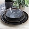 Gibson Elite Priya 16 Piece Stoneware Reactive Glaze Dinnerware Set in Grey 142748.16 - alternate 8