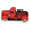 Homeroots 6" Red and Black Metal Hand Painted 1950's Red Truck Model Car 489405 - alternate 6