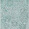 Homeroots 9' X 12' Teal Blue And Gray Damask Washable Indoor Outdoor Area Rug 603795 - alternate 9