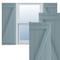 Ekena Millwork True Fit PVC Four Board Joined Board-n-Batten Shutters w/Z-Bar, Peaceful Blue , 21 1/2W x 46H, PR TFP102BBF21X046SB - alternate 1