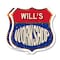 Signmission Will's Workshop, 6 inch X 6 inch, Plastic Sign, 2PK SHI-P-2PACK-6-489-WILL - alternate 1