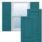 Ekena Millwork True Fit PVC, Two Equal Raised Panel Shutters, Antigua, 18W x 58H, PR TFP101RPF18X058AN - alternate 1