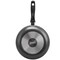 Oster Clairborne 9.5 Inch Aluminum Hammer Tone Frying Pan in Charcoal Grey 75661.01 - alternate 4