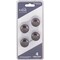 Hardware Resources KasaWare 1-3/16'' Dia. Brushed Oil Rubbed Bronze Cabinet Knob, 4PK K778BORB-4 - alternate 2