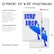 Signmission Surf Shop, Vinyl Decals Only 24 Inch x 36 Inch, Vinyl Decal, 2PK DSB-2436-2PACK-Surf Shop - alternate 2