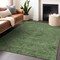 Homeroots 9' X 12' Fern Green And Dark Green Floral Washable Indoor Outdoor Area Rug 604226 - alternate 8