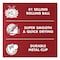 Pilot Precise V5 Rollerball Pen, Stick, Extra-Fine 0.5 mm, Red Ink, Red/Clear Barrel, 5PK 26012 - alternate 4