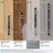 Amerock Carrione 5-1/16 in 128 mm Center-to-Center Marble Black/Polished Nickel Cabinet Pull BP36649MBKPN - alternate 5