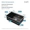 Wrightmaster 30 in. Undermount Single Bowl 20 Gauge Black Stainless Steel Kitchen Sink with Drain ZOR-BL07D301908 - alternate 8