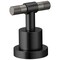 Brizo Litze Roman Tub Handle Kit, T-Lever Matte Black/Luxe Steel HL633-BLSL - alternate 1