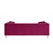 Homeroots 88" Fuchsia Velvet Wood Sofa With Toss Pillows 543976 - alternate 10
