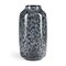 Homeroots 12" Black Mottled Cylinder Glass Table Vase 608284 - alternate 3