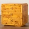 Bali & Pari Netra Modern and Contemporary Natural Real Burl Wood 3-Drawer Nightstand 253-13972-ZORO - alternate 8