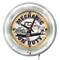 Holland Bar Stool Co Mechanic on Duty Double Neon Ring, 15" dia. Logo Clock Clk15Mchnic - alternate 1