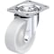 Zoro Select Plate Caster, Swivel, 4 15/16"H L-PO 100KA - alternate 1