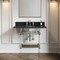 Kingston Brass 36-Inch Black Granite Console Sink with Acrylic Legs and Shelf, 8-Inch, 3-Hole KVPK36KAB6 - alternate 4