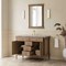 James Martin Vanities Kinnsden 48" Single Vanity, Weathered Oak w/ 3 CM Victorian Silver Silestone Top D680-V48-WTO-3VSL - alternate 9