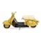 Homeroots 9" Yellow and Black Metal Hand Painted 1959 Yellow Scooter Model Motorcycle 489435 - alternate 7