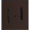 Vdomdoors Front Exterior Prehung Aluminum Double Doors Ronex1277 Brown Mirrored Clear Glass Entry Metal RONEX1277DEXD-BRW-W72xH80-RH-O - alternate 1