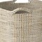 Homeroots Set of Three Beige And White Wicker Desk Organizer, 3PK 392165 - alternate 7