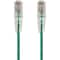 Monoprice Slim Cat6 Utp Cable 7 ft.Green 15208 - alternate 1