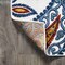 Jonathan Y Julien Paisley High-Low Orange/Blue 2 ft. x 8 ft. Indoor/Outdoor Runner Rug AMC102B-28 - alternate 7