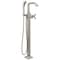 Delta Stryke Floor Mount Tub Filler Trim, 11.84 in, Lumicoat Stainless T47766-SS-PR-FL - alternate 1
