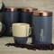 Elama Coffee House 6-Piece 12 oz. Mug Set with Stand, Assorted Colors EL-COFFEEHOUSE - alternate 9