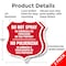 Signmission Bilingual No Spray Shield Sign Do Not Sp, 12 inch X 12 inch, Plastic Sign, 2PK SHI-P-2PACK-12-366 - alternate 5