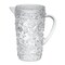Homeroots 2.5 Quart Clear Paisley Acrylic Pitcher 523317 - alternate 1