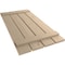 Ekena Millwork Rustic Four Board Spaced Board-n-Batten Knotty Pine Faux Wood Shutters, 23 1/2W x 32H, PR SHUBSS23X32KPPR - alternate 16