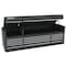 Proto 550 Series Top Chest, 15 Drawer, Dual Black, Steel, 88 in W x 27 in D x 27-1/4 in H J558827B-15DB - alternate 2
