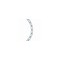 Koch Coil Chain #2 Straight Link Carbon Steel 0.082" D X 10 ft. L Galvanized A10901 - alternate 2