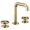 Brizo Litze: Widespread Lavatory Faucet with High Spout - Less Handles 1.2 GPM 65332LF-GLLHP-ECO - alternate 6