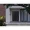 Vdomdoors Aluminum Door Iron 1600 Black Entry Steel Metal Classic Painted 48 x 80 (36+12 x 80)-Left Inswing IRON1600EXD-BLK-W36+12xH80-LH-I - alternate 5