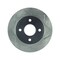 Stop Tech BRAKE ROTORS Silver ECoated Alloy Single 126.61061SL - alternate 1