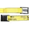 Mytee Products 2 inx27 ft Yellow Tie-Down Ratchet Strap w/ Flat Hook, 3,333, 4PK RS227x4 - alternate 8