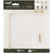 National Hardware 7'' Brushed Gold Steel Hanging Wall Plant Bracket N275-504 - alternate 3