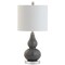 Jonathan Y Anya 20.5" Mini Glass LED Table Lamp, Gray JYL1028A - alternate 7