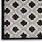 Homeroots 6' X 9' Black And White Geometric Indoor Outdoor Area Rug 546860 - alternate 7