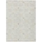 Homeroots 9' X 12' Ivory Gray And Gold Floral Washable Indoor Outdoor Area Rug 595965 - alternate 7