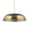 Homeroots Gold Single Metal Dimmable Ceiling Light With Gold Shades 611632 - alternate 1