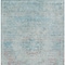 Homeroots 5' X 8' Sky Blue And Blush Medallion Washable Indoor Outdoor Area Rug 615741 - alternate 9